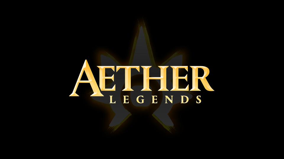 In-game scenes from the official Aether Legends Bedrock sky dimension including portal and creatures