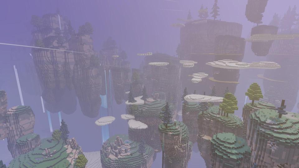 Valkyrie Queen Temple Entrance in Cliff Biome