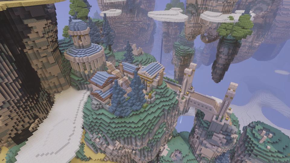 Valkyrie Settlement in Cliffs
