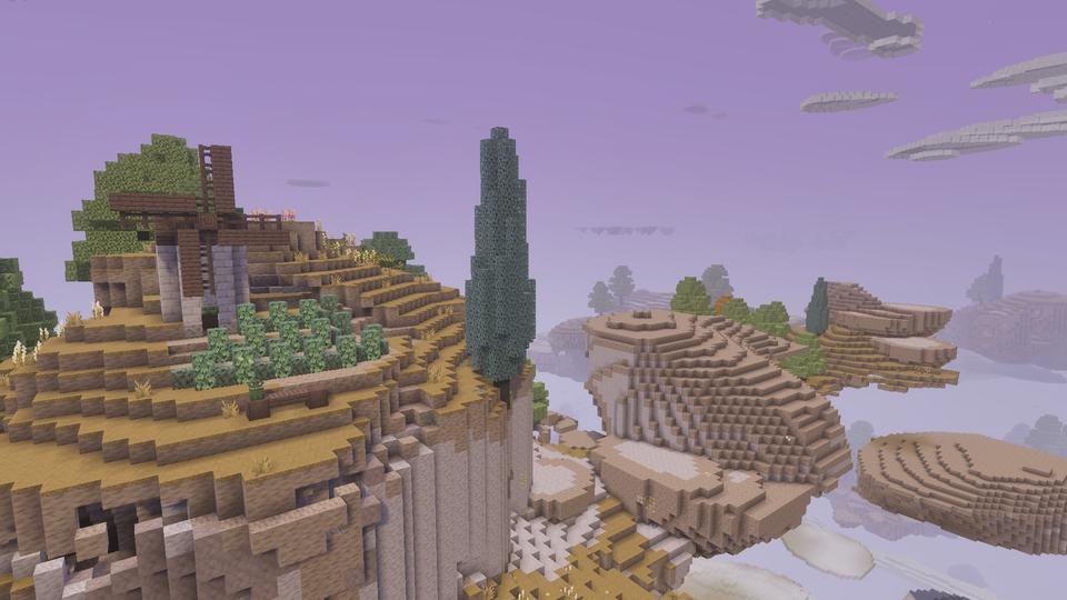 Windmill in the Chaparral Biome