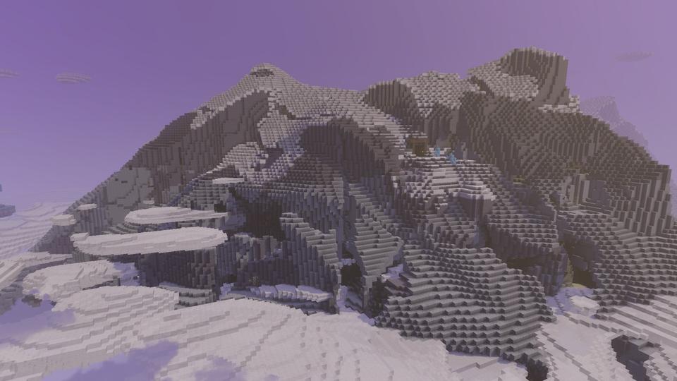 Mountain Side with a Mine Shaft