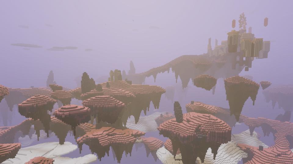 Sun Spirit Outpost in Desert Biome
