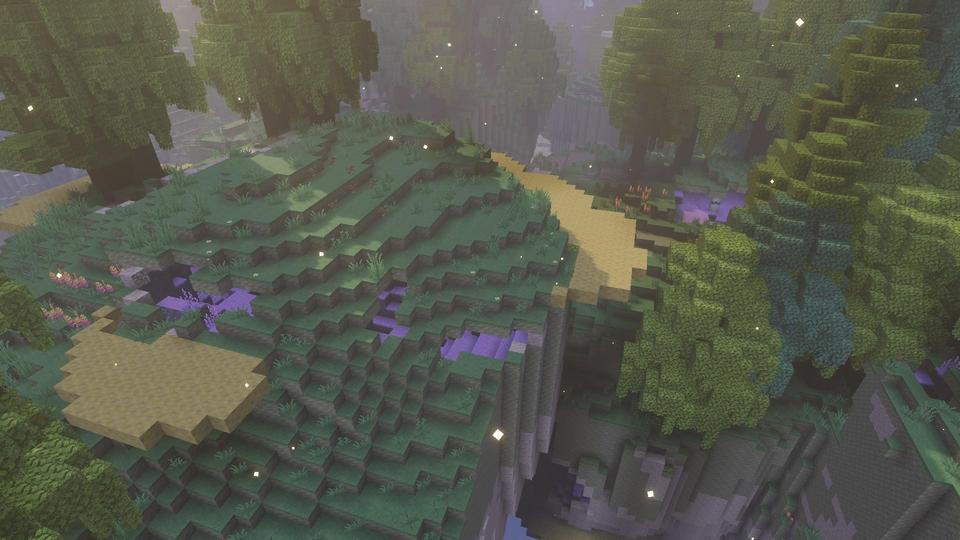 Blight Infestation in Lush Forest