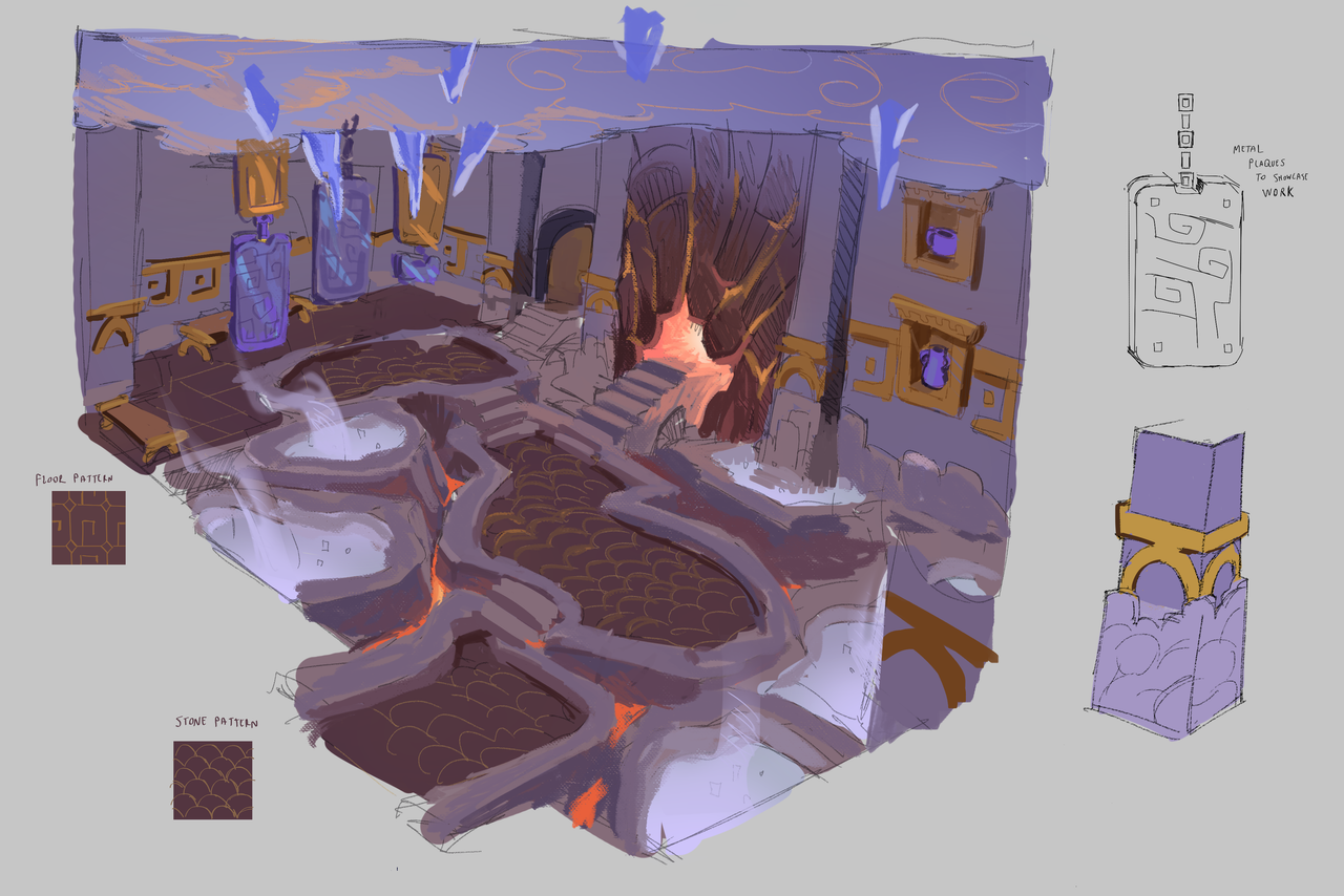 Giant Forge Concept Art