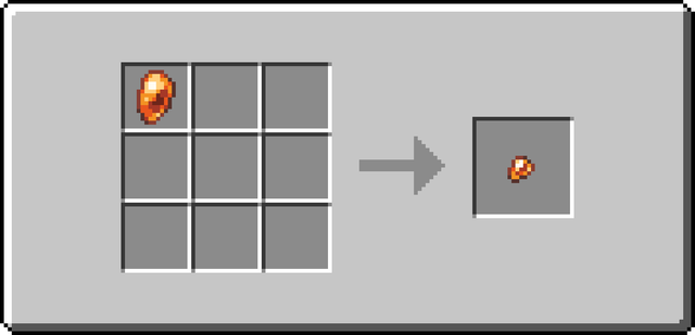 The crafting recipe of Placeholder