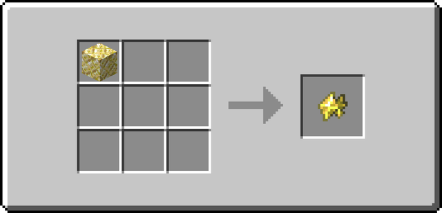 The crafting recipe of Ambrosium Shards