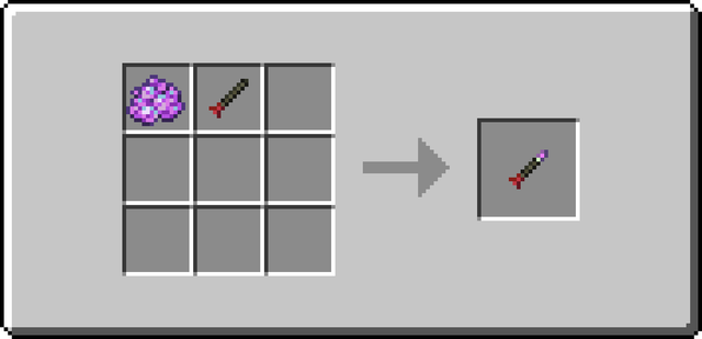 The crafting recipe of Placeholder