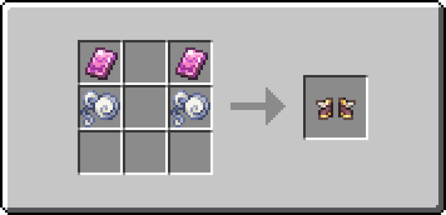 The crafting recipe of Placeholder