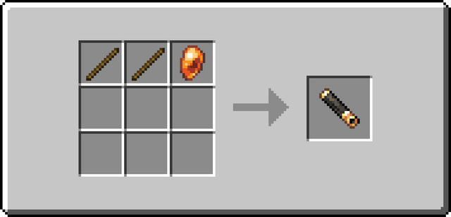The crafting recipe of Placeholder