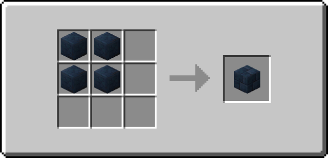 The crafting recipe for Placeholder