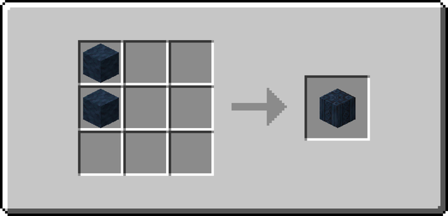 The crafting recipe for Placeholder