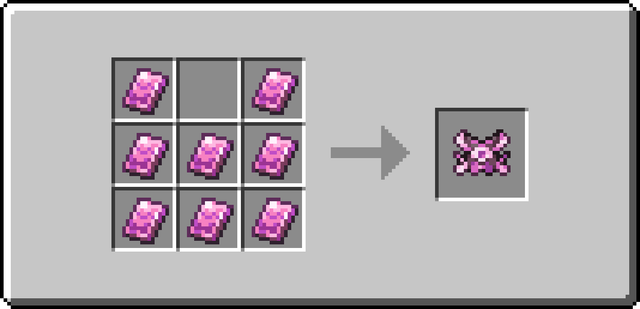 The crafting recipe of Placeholder