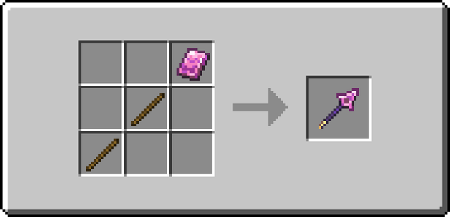 The crafting recipe of Placeholder