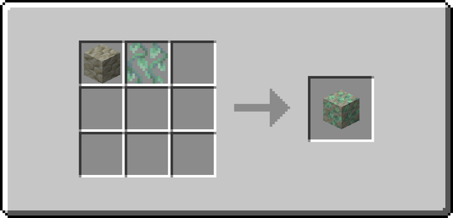 The crafting recipe for Placeholder