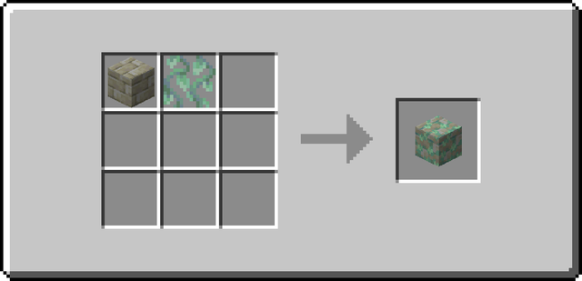 The crafting recipe for Placeholder