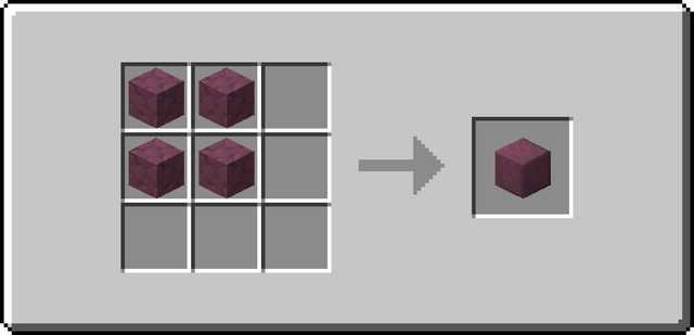 The crafting recipe for Placeholder