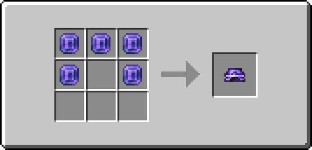 The crafting recipe of Placeholder